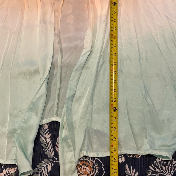 Pippa Kimono Women's Large Neon Orange‎ Lime Ombre - Picture 16 of 16